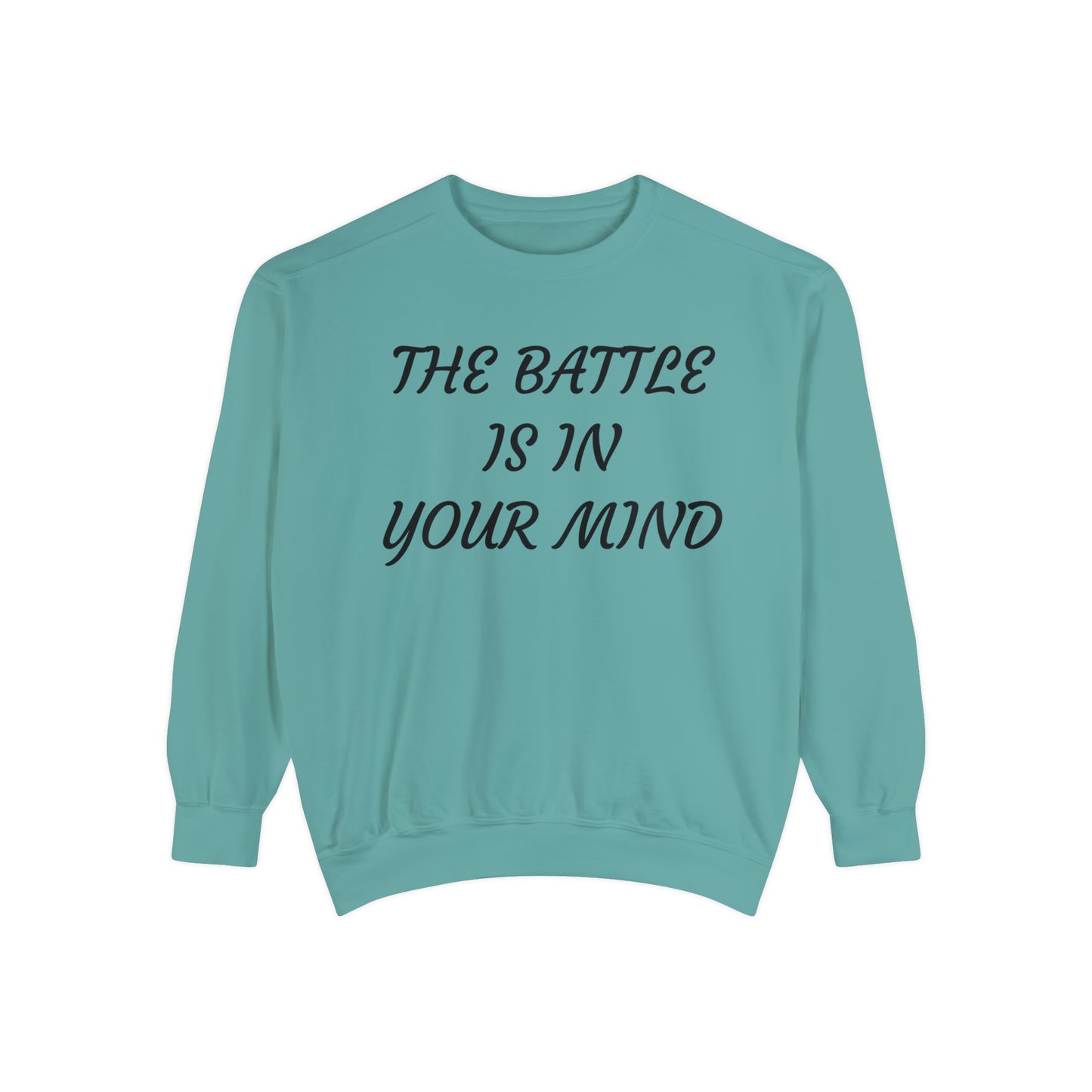 Battle of the Mind Unisex Garment-Dyed Sweatshirt