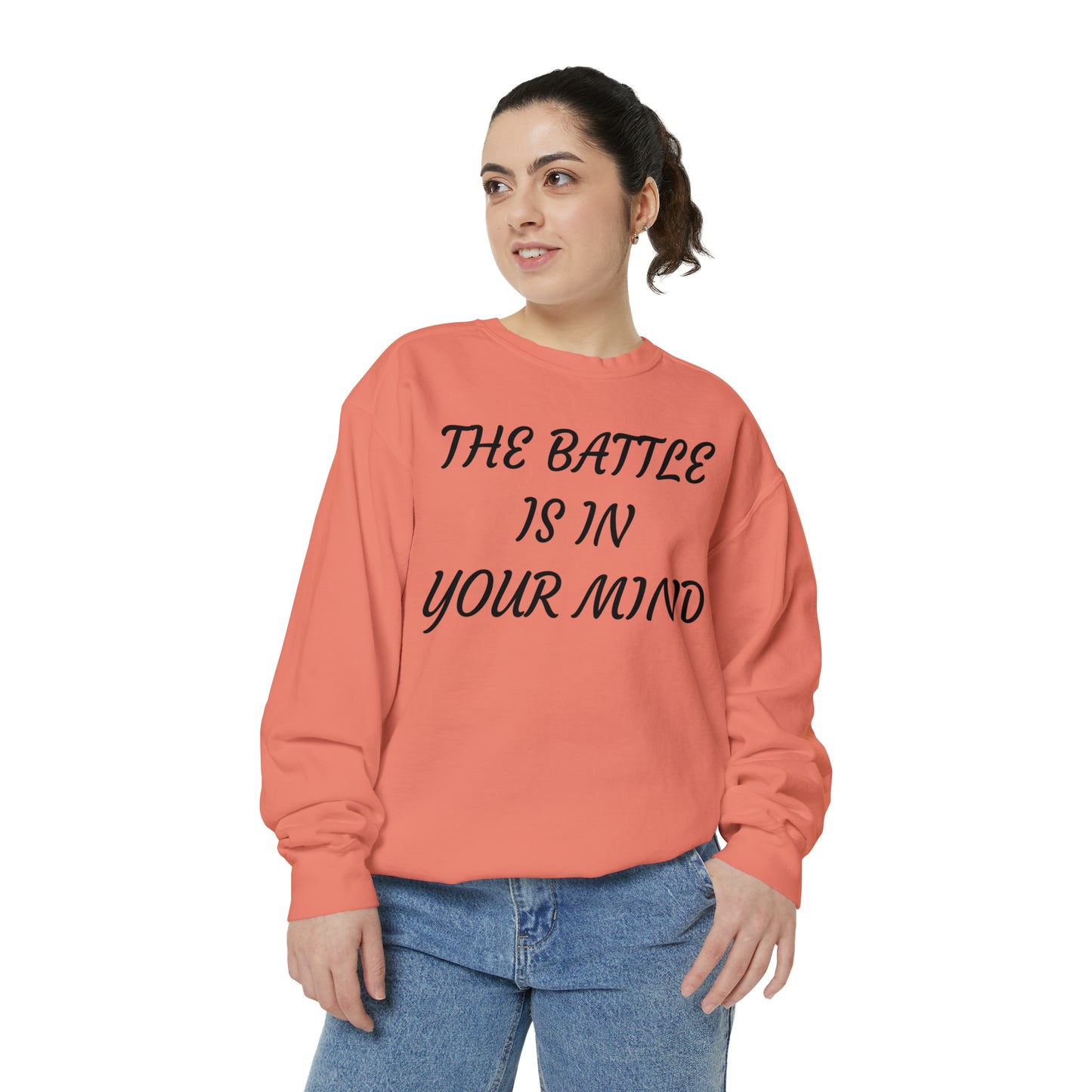 Battle of the Mind Unisex Garment-Dyed Sweatshirt