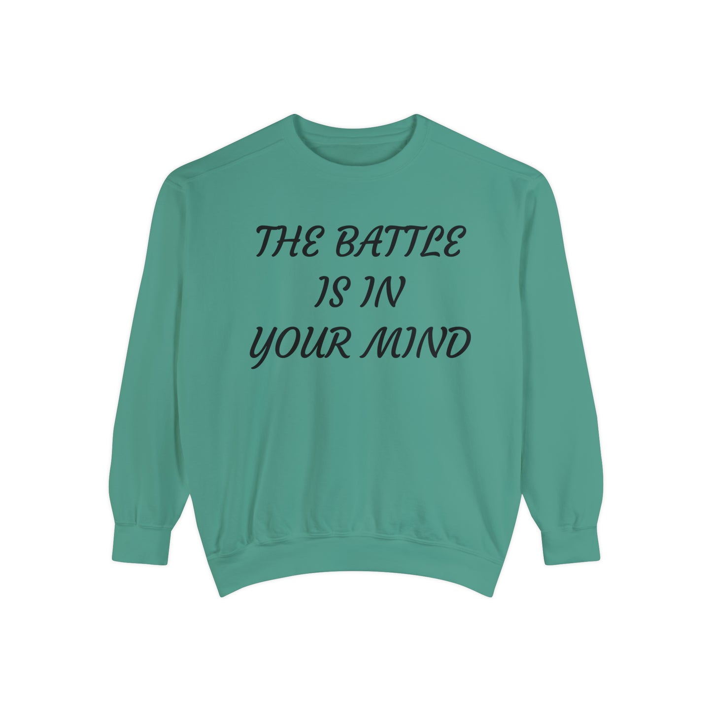 Battle of the Mind Unisex Garment-Dyed Sweatshirt