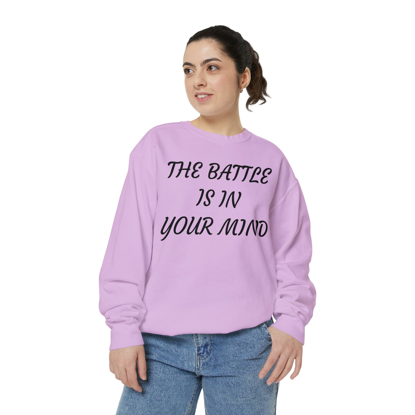 Battle of the Mind Unisex Garment-Dyed Sweatshirt