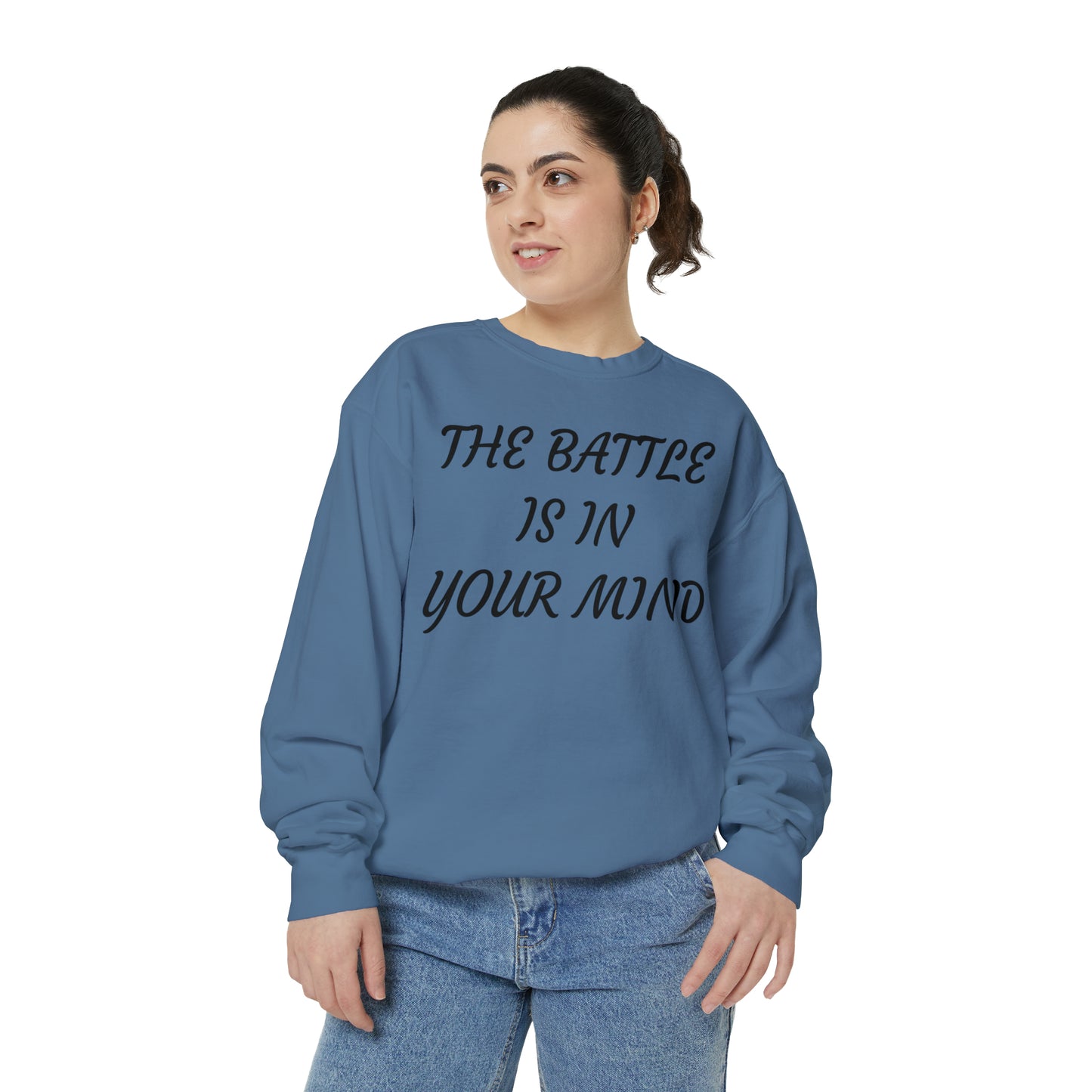 Battle of the Mind Unisex Garment-Dyed Sweatshirt