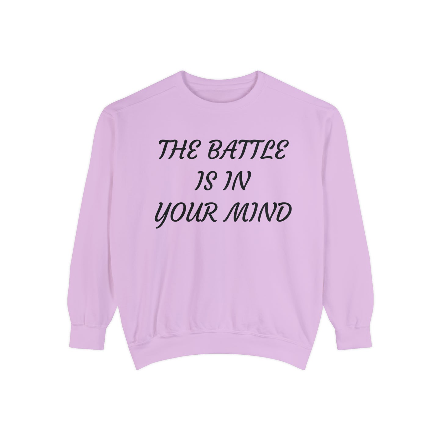 Battle of the Mind Unisex Garment-Dyed Sweatshirt