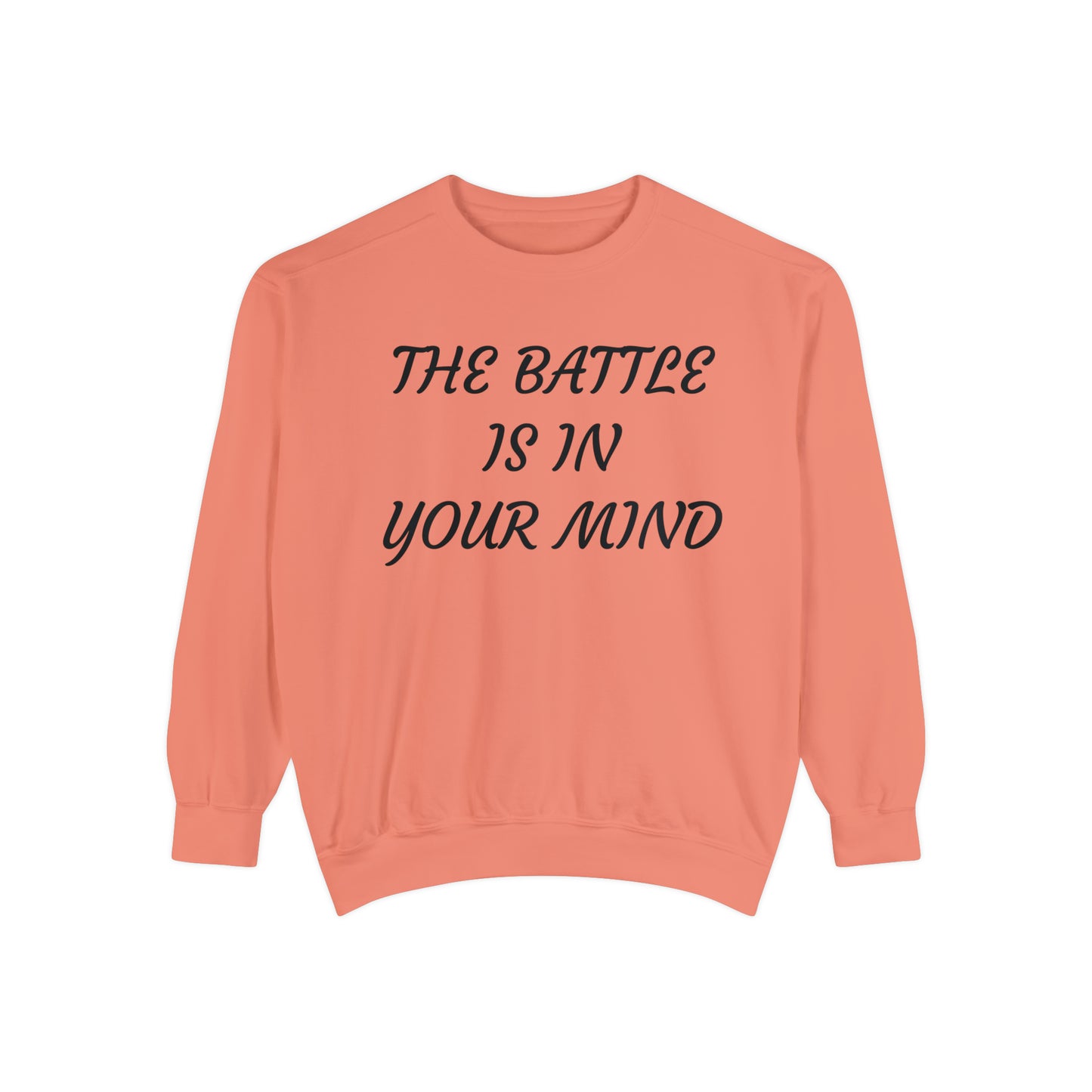 Battle of the Mind Unisex Garment-Dyed Sweatshirt