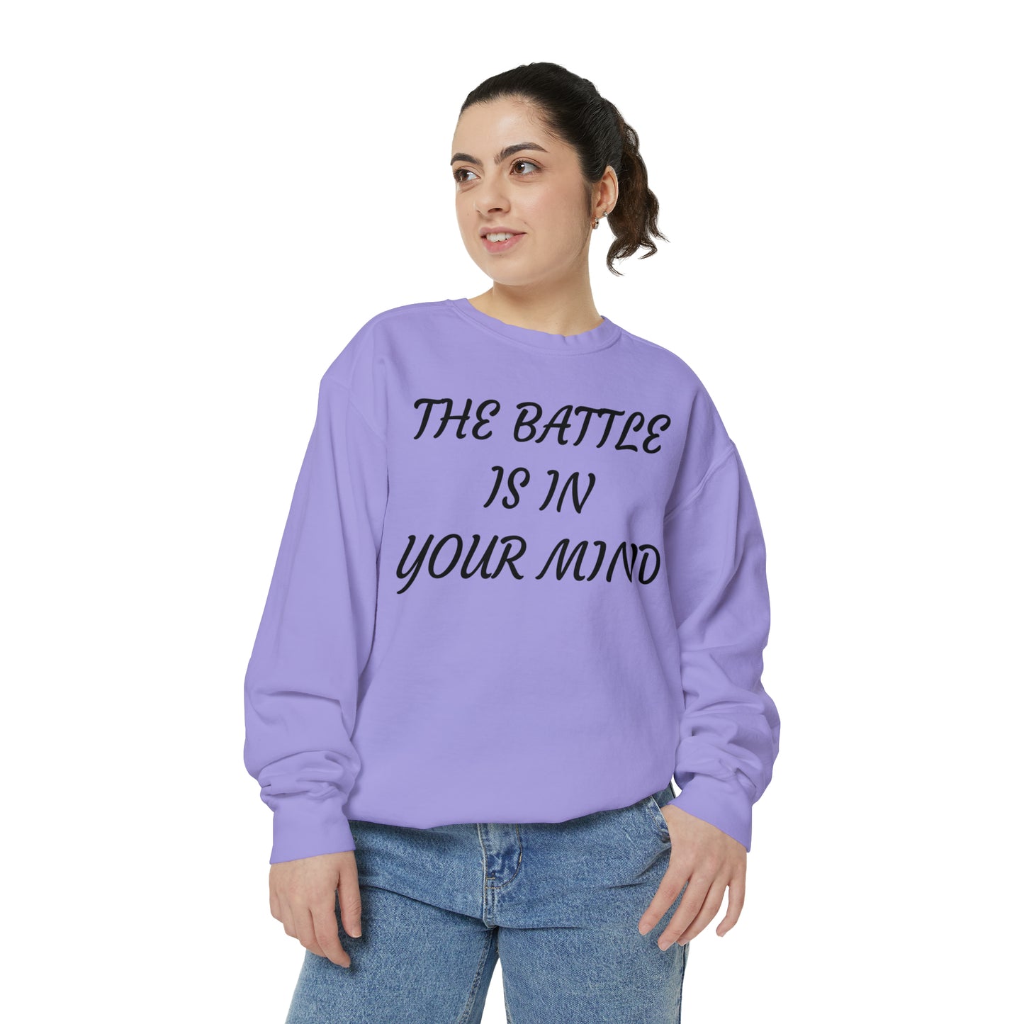 Battle of the Mind Unisex Garment-Dyed Sweatshirt