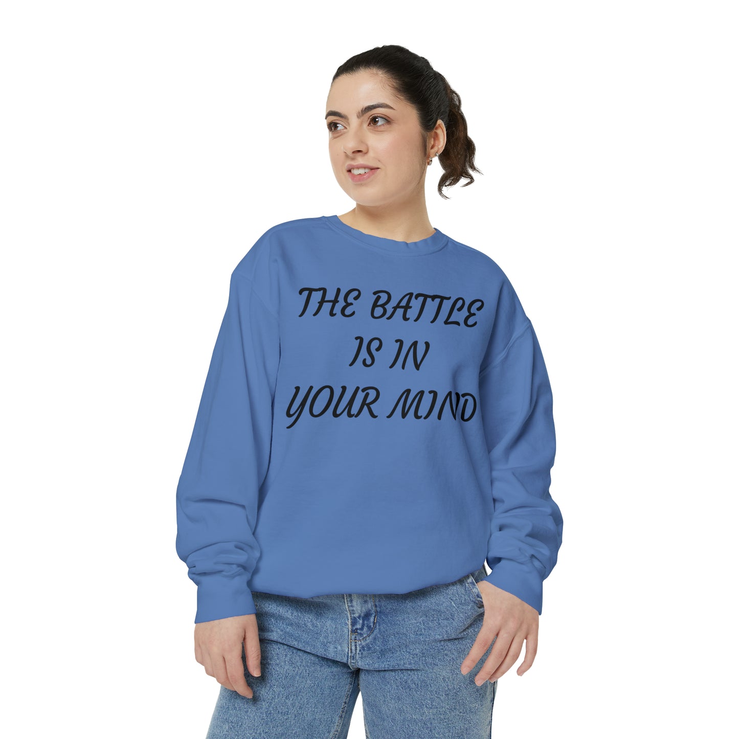 Battle of the Mind Unisex Garment-Dyed Sweatshirt