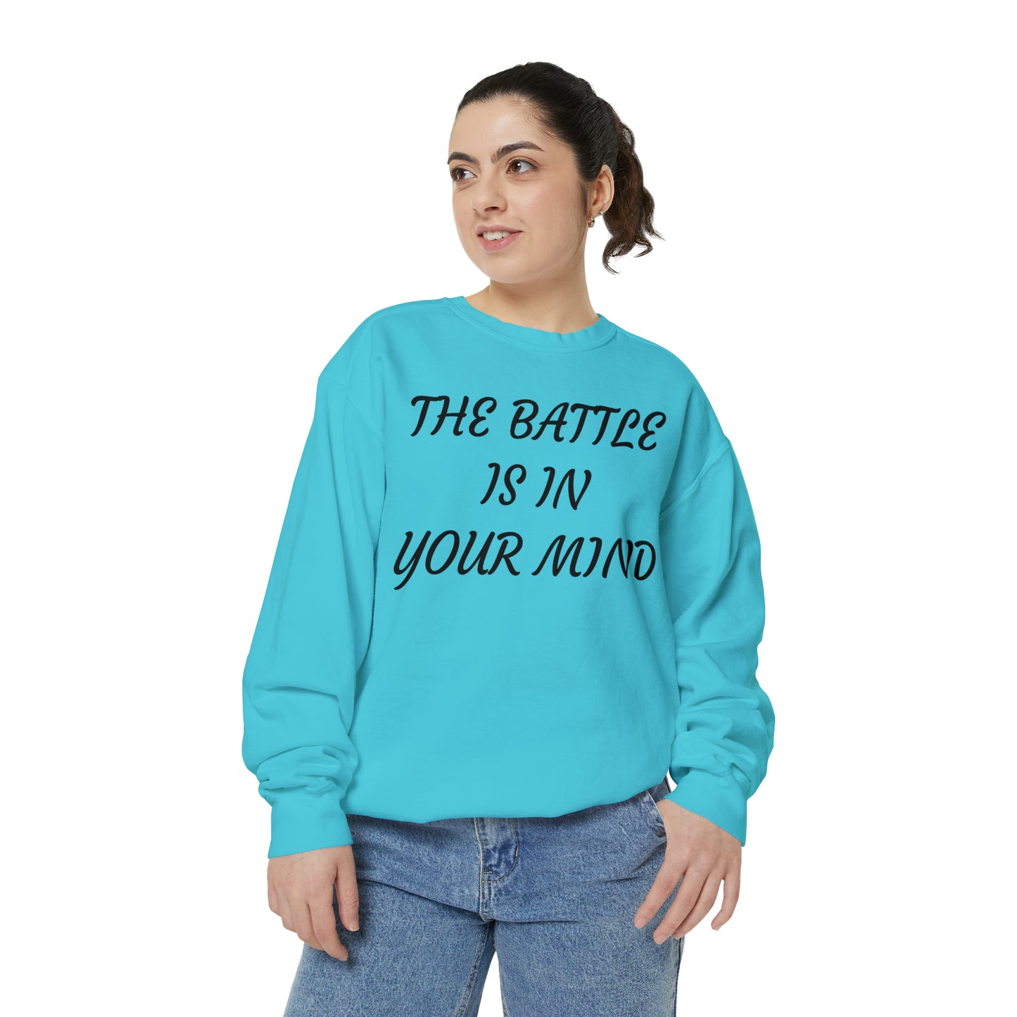 Battle of the Mind Unisex Garment-Dyed Sweatshirt