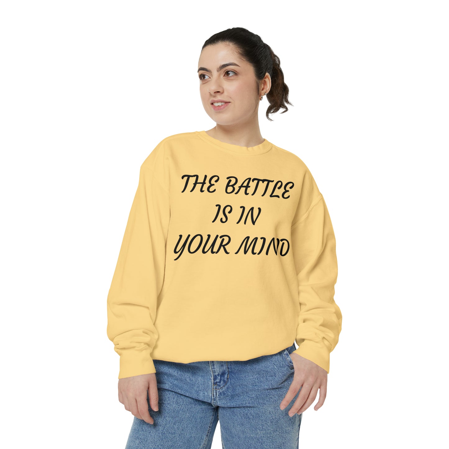 Battle of the Mind Unisex Garment-Dyed Sweatshirt