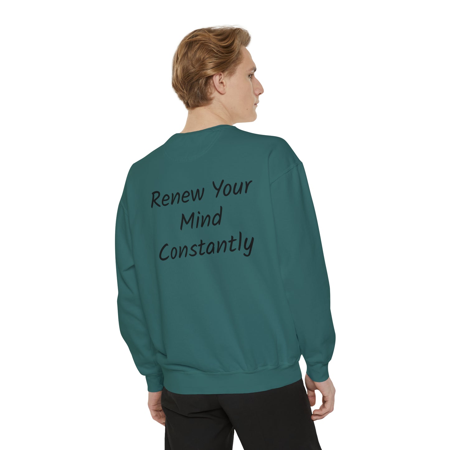 Battle of the Mind Unisex Garment-Dyed Sweatshirt