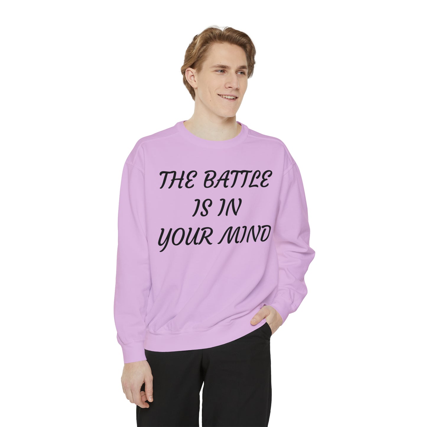 Battle of the Mind Unisex Garment-Dyed Sweatshirt