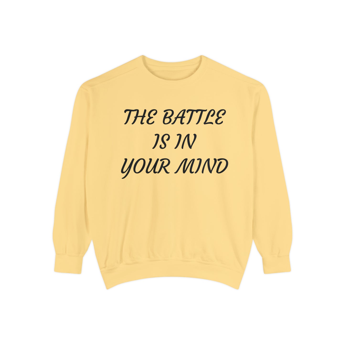 Battle of the Mind Unisex Garment-Dyed Sweatshirt