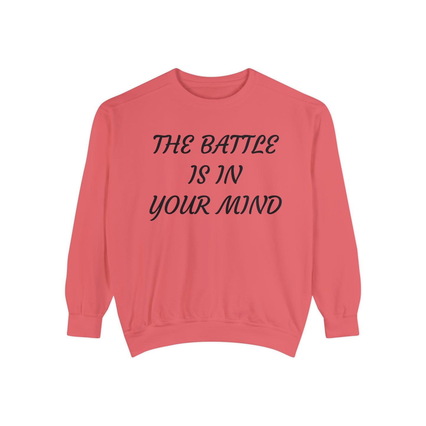 Battle of the Mind Unisex Garment-Dyed Sweatshirt