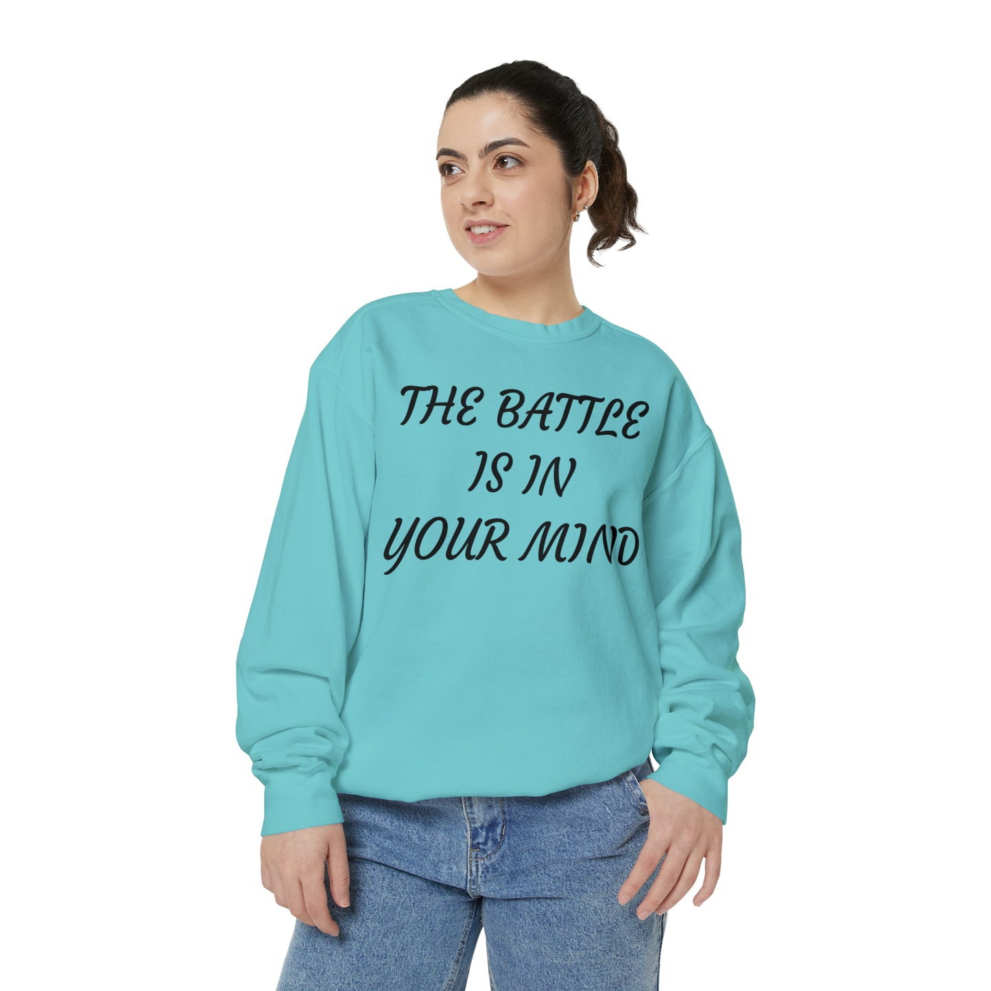 Battle of the Mind Unisex Garment-Dyed Sweatshirt