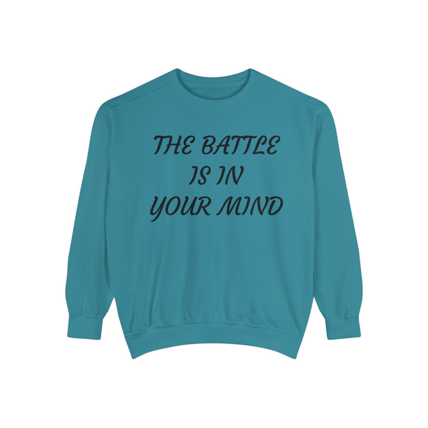 Battle of the Mind Unisex Garment-Dyed Sweatshirt